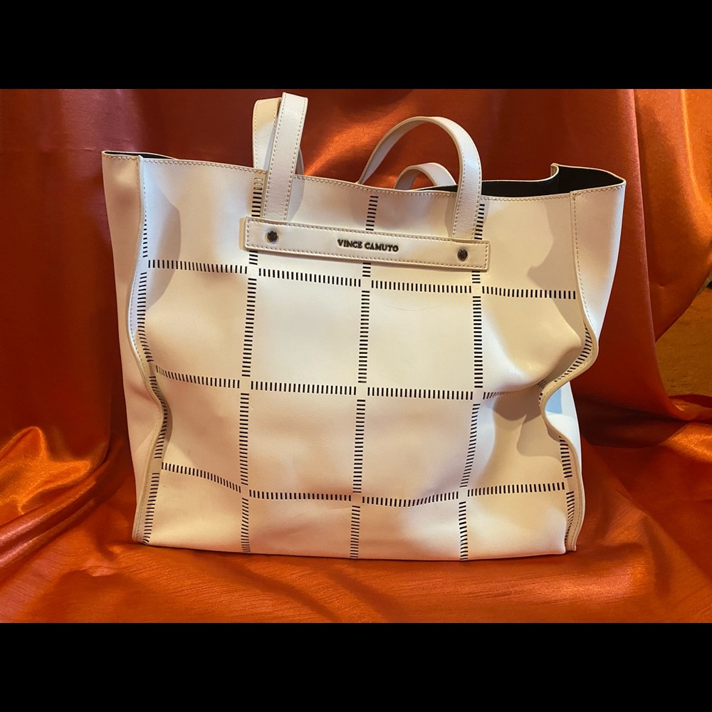 Authentic Vince Camuto Leather Tote